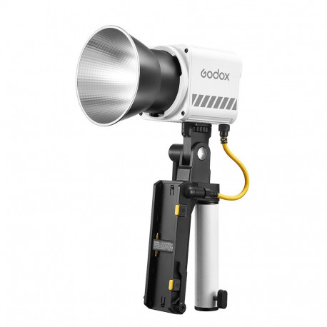 Godox ML60II BI Portable LED Lightï¼Bi Color) with AK B01 Holding Handle and Battery Support Kit