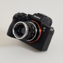 Urth Lens Mount Adapter: Compatible with Leica M Lens to Sony E Camera Body (Extendable)