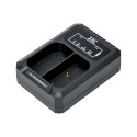 JJC Olympus DCH BLX1 USB Dubbele Batterijlader (Olympus OM System BCX 1)
