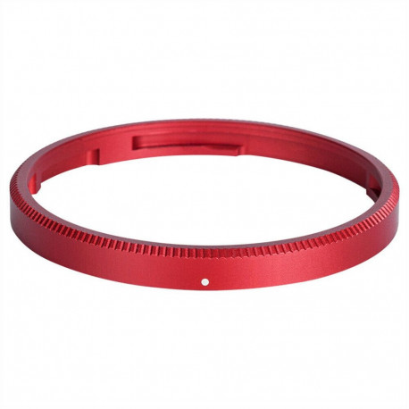 JJC RN GR3X rood Lens Decoration Ring voor Ricoh GRIIIx