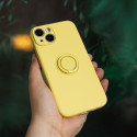 Finger Grip case for iPhone 16 Pro Max 6,9" yellow