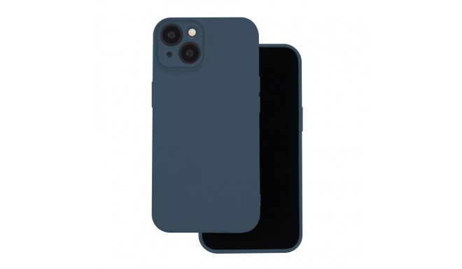 Silicon case for iPhone 16 Plus 6,7" dark blue