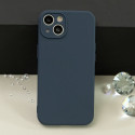 Silicon case for iPhone 16 Plus 6,7" dark blue