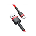 BASEUS USB Type C kaabel 2m (CATKLF-C09) Punane+Punane