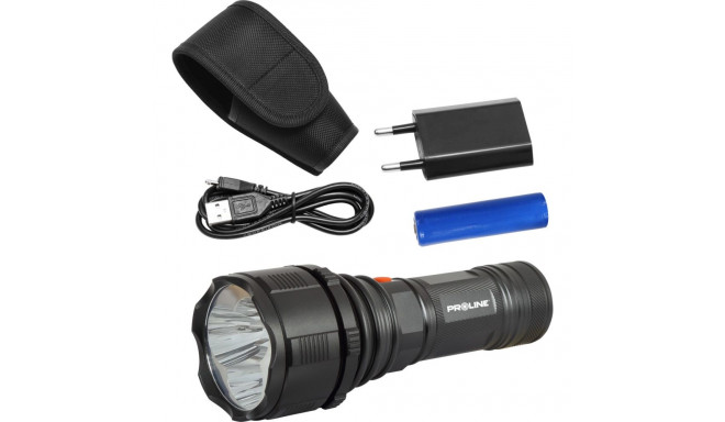 Latarka alu. aku., led u2x3 2700 lm, ce, proline