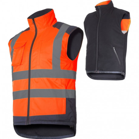 Kahepoolne hoiatusvest, oranž, "s", CE