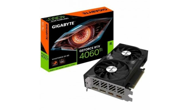 Графическая карта Gigabyte GV-N406TWF2OC-8GD 8 GB GDDR6 Geforce RTX 4060 Ti