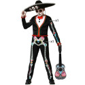 Children's costume Skeleton Mexican - 10-12 Years