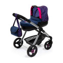 Коляска для кукол Reig Stule Pram Тёмно Синий 63 cm