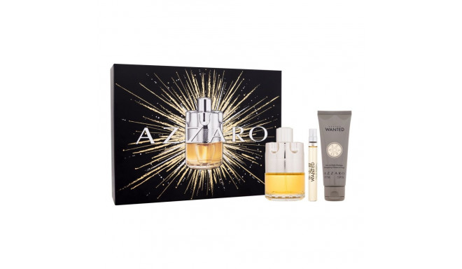 Azzaro Wanted Eau de Toilette (100ml) (Edt 100 ml + Edt 10 ml + Hair&Body Shampoo 75 ml)