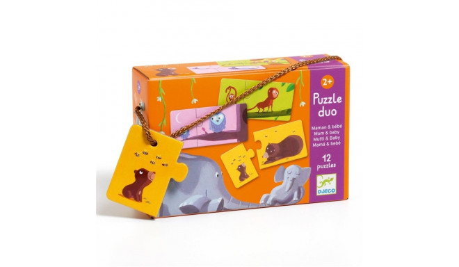 PUZZLE DUO MOM AND BABY 24 PCS DJ08157