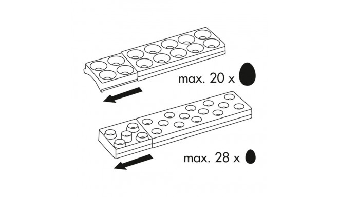 LIEBHERR 9881 172 Adjustable egg tray