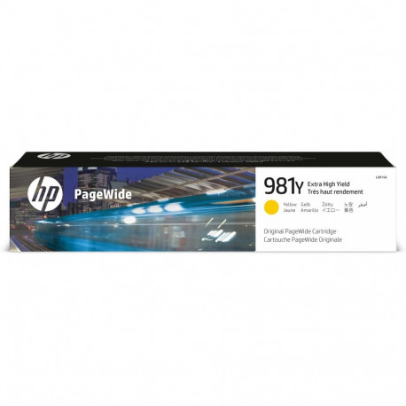 HP PageWide originaalkassett 981Y ekstra kõrge tootlikkus, kollane