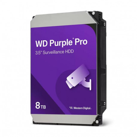 Western Digital Purple Pro Smart Video HDD 8TB sisemine kõvaketas 7200 p/min 3.5" Serial ATA