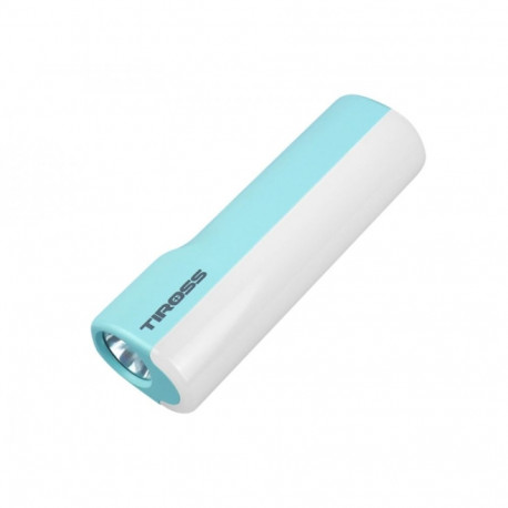 Tiross laetav taskulamp 1W+2,5W TS-2250