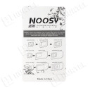 Noosy Adapter Nano Micro Sim 3in1 iPhone Set + key