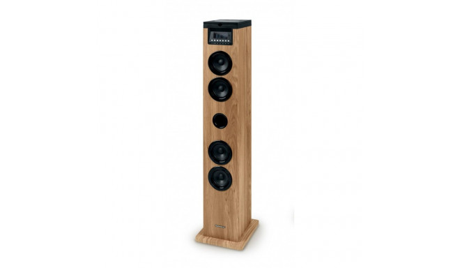 Stereo System - Thomson Sound Tower 60W CD USB SD Radio Aux Black Color.