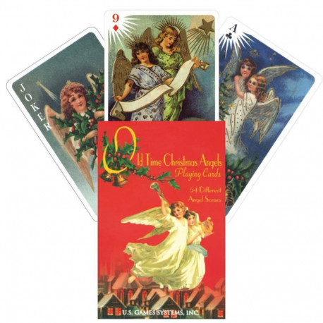 Playing Cards Old Time Christmas Angels US Games Systems