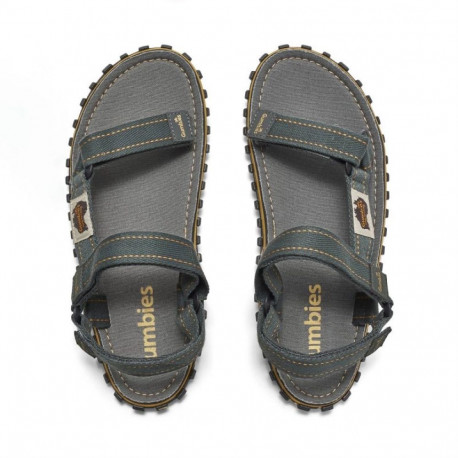 Gumbies Tracker Racker Sandals Gray M GU-SATRA013 (43)