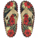 Gumbies Islander Denim Hibiscus Flip-Flops GU-FFISL109 (37)