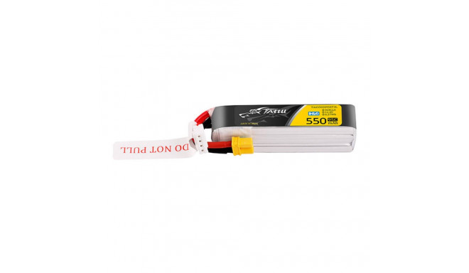 Tattu 3s 550mAh 95C 11.4V HV Lipo Battery with XT30 Plug Long-Pack Connector
