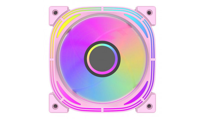 Darkflash INF24 5in1 ARGB Computer fan set (pink)