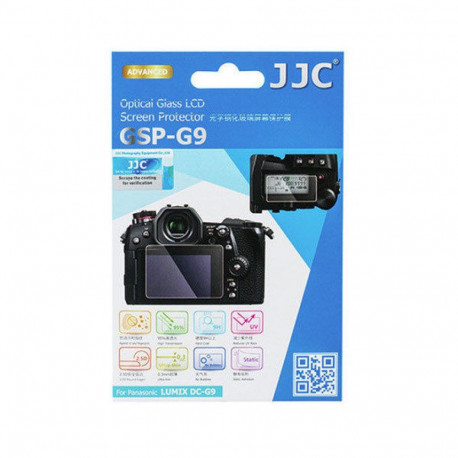 JJC GSP G9 screenprotector van optisch glas