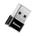 Baseus OTG adapter mini USB-C - USB converter black