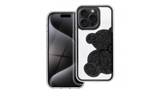 Case for iPhone 16 Teddy Bear black