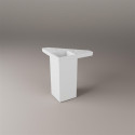 ABS LEG 40X40MM L100MM  WHITE