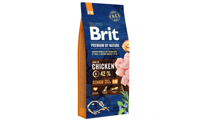 KOERATOIT BRIT PREM NATURE SENIOR S/M 3KG