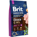 DOG FOOD BRIT PREMIUM NATURE ADULT S 3KG