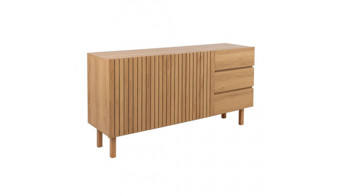 Sideboard SUNNY 150x40xH80cm, melamine oak