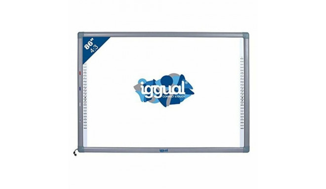 Interactive Whiteboard iggual IGG314371 86" 4:3 Infrared