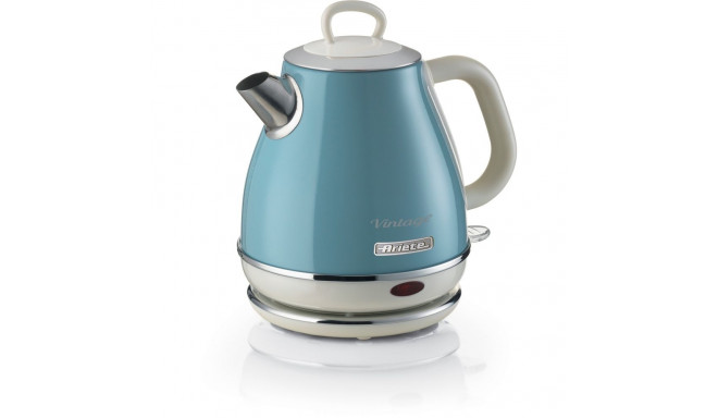 Ariete Vintage Kettle Blue (light blue, 1,630 watts, 1 liter)