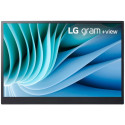 LG gram +view 16MR70, LED monitor - 16 - silver