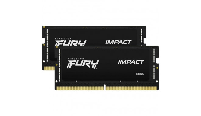 Kingston DDR5 32GB - 5600 - CL - 40 - Dual-Kit - KF556S40IBK2-64, Impact