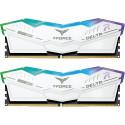 Team Group RAM DDR5 32GB 5600 CL 36 Dual-Kit DIMM FF4D532G5600HC36BDC0 Delta RGB White