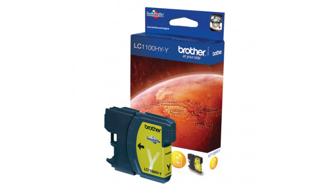 Brother tint LC1100HYY High Yield DCP-6690CW 750lk, kollane