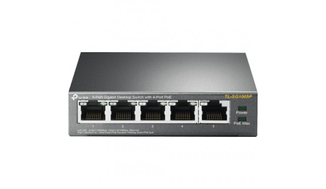 TP-Link TL-SG1005P 5-Port Gigabit Desktop Switch 4xPoE