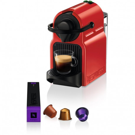 "Krups Kaffeemaschine Nespresso Inissia XN1005F rot"