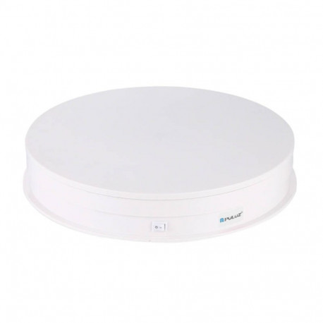 Electric Rotating Turntable Display Puluz 30cm USB (white)