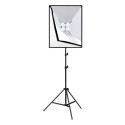 Studio set Puluz softbox 50x70cm, tripod, LED bulb 4 pcs PU5071EU