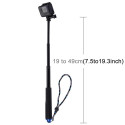 Selfie Stick Puluz for sports cameras (black)