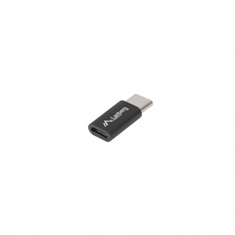 Lanberg adapter USB-C (M) - micro USB (F), black
