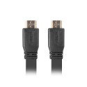 HDMI M/M V2.0 CABLE 3M 4K BLACK FLAT LANBERG
