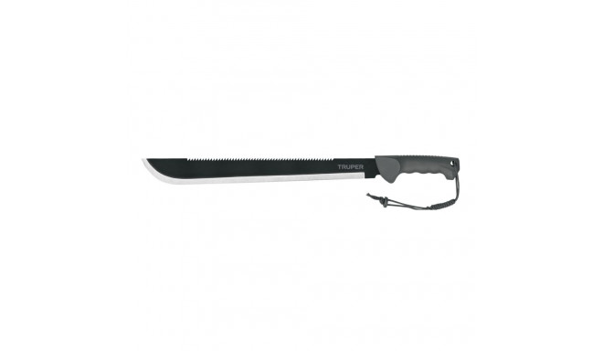 Double edge machete, sharp + saw, 46cm, with sheath Truper®