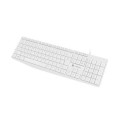 NATEC NAUTILUS keyboard Home/Office USB QWERTY US International White