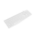 NATEC NAUTILUS keyboard Home/Office USB QWERTY US International White