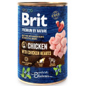 BRIT PREMIUM CHICKEN WITH HEARTS 400G